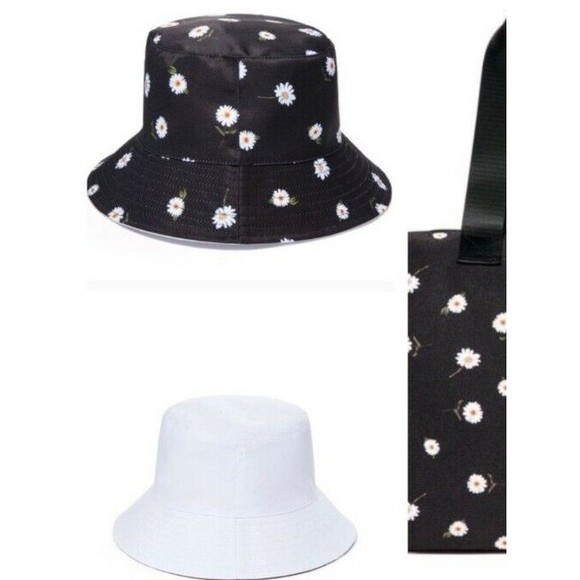 Alice + Olivia Reversible Bucket Hat by Stacey Bendet - NEW with Tags - One Size - Picture 2 of 3